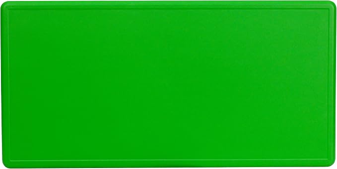 Flash Furniture Wren 24''W x 48''L Rectangular Green Plastic Height Adjustable Activity Table