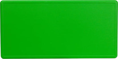 Flash Furniture Wren 24''W x 48''L Rectangular Green Plastic Height Adjustable Activity Table