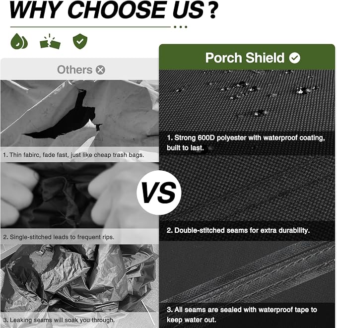 Porch Shield Fade Resistant Solo Stove Yukon Cover - Waterproof Patio Fire Pit Cover Round 32 inch Fits for Small Firepit Solo Stove Yukon