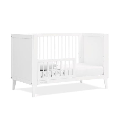 Delta Children Ollie 4-in-1 Convertible Crib - Greenguard Gold Certified, Bianca White