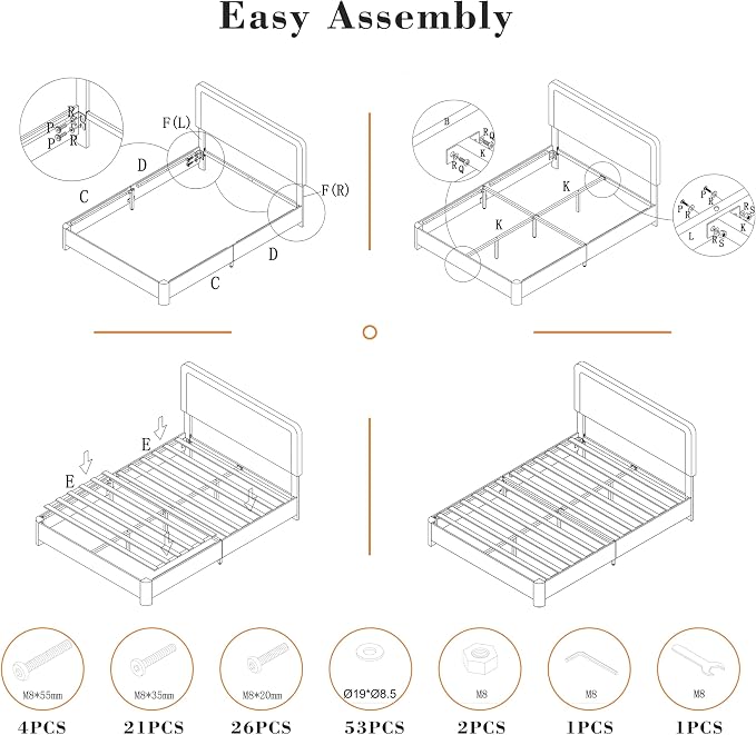 Twin Size Bed Frame with Headboard, Luxury Velvet Fabric Upholstered Bed frame with Button Tufted Design, Strong Wooden Slats Support - Low & Sturdy, Noise-Free, No Box Spring, Easy Assembly, Black | Plush velvet