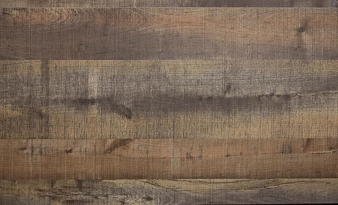 Signature Design by Ashley Trinell Rustic 6 Drawer Dresser with Safety Stop for Bedroom, Dark Brown