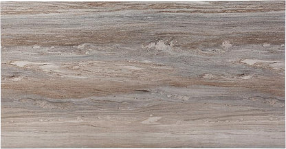 SEI Furniture Chadkirk Writing Desk, Brown Faux Marble (AMZ7336211OH)
