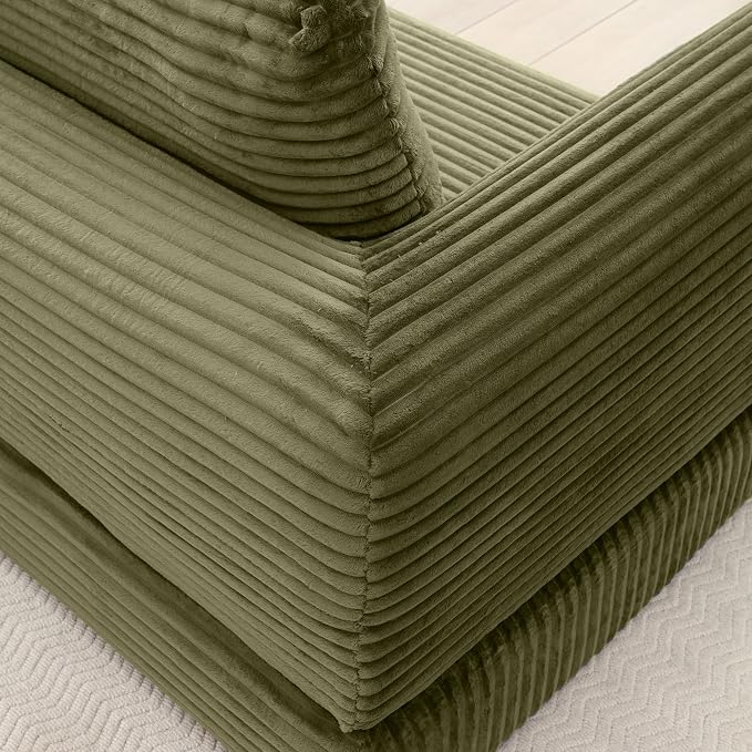 82-Inch Foldable Loveseat Boneless Cloud Couch, Modern Compressed Foam Daybed Floor Mattress Sleeper Sofa, 2-in-1 Boneless Convertible Sofa in a Box,No Assembly Required