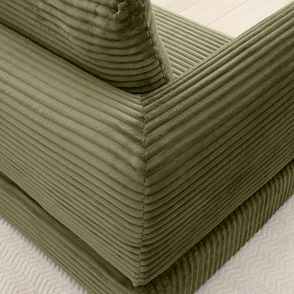 82-Inch Foldable Loveseat Boneless Cloud Couch, Modern Compressed Foam Daybed Floor Mattress Sleeper Sofa, 2-in-1 Boneless Convertible Sofa in a Box,No Assembly Required