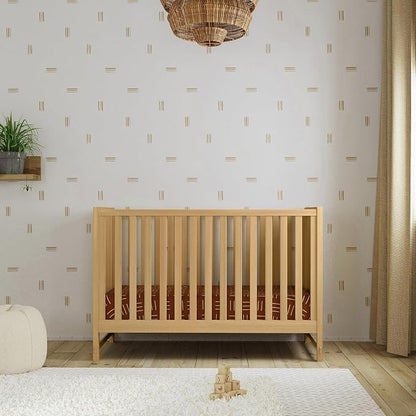 Davinci Margot 3-in-1 Convertible Crib in Honey GREENGUARD Gold Certified