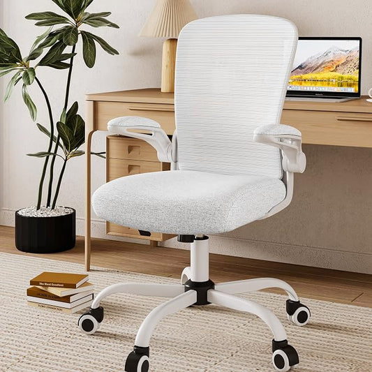 Mimoglad Ergonomic High Back Mesh Office Chair, Adjustable Lumbar Support, Thickened Seat Cushion