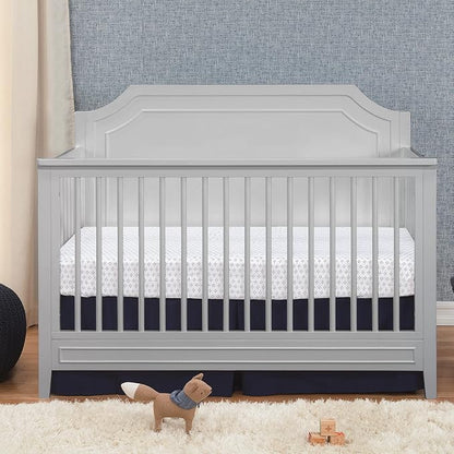 Davinci Chloe Regency 4-in-1 Convertible Crib in Fog Grey, Greenguard Gold Certified