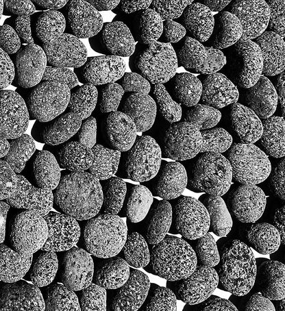 Black Lava Rocks for Fire Pit - 3 to 5 inch 20 lbs - Gas Fireplace Rocks - Black Lava Rock for Propane Fire Pit - Decorative Lava Stone Volcanic Rock for Outdoor & Indoor Gas Fireplace