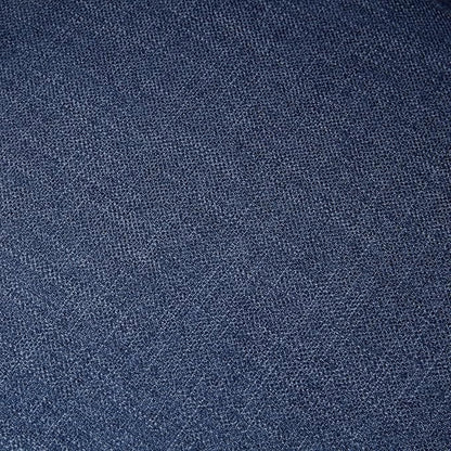 HUIMO Printed Wingback Accent Chair, Linen Upholstered High Back Armchair, Comfy Reading Chair for Living Room Bedroom Study, 300lbs Weight Capacity (2, Navy Blue)