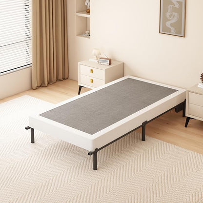 DORITRON 5 Inch Box Spring Twin Size, 1500lbs Heavy Duty Twin Bed Box Spring Bed Base Metal Mattress Foundation, Easy Assembly, Noise Free