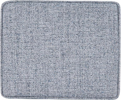 HomePop 22" Medium Tufted Storage Ottoman - Blue Gray Woven Fabric