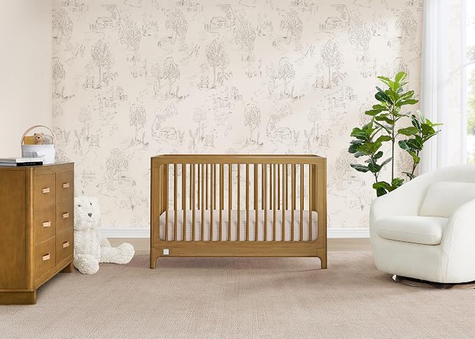 babyGap Wren 4-in-1 Convertible Crib by Delta Children - Greenguard Gold Certified, Acorn