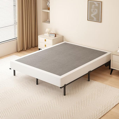 DORITRON 7 Inch Box Spring for Queen Bed Base, 3000lbs Heavy Duty Queen Size Box Spring Metal Mattress Foundation, Easy Assembly, Noise Free