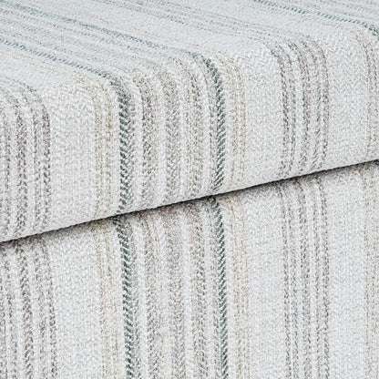 HomePop Malmo 36" Storage Bench - Gray Striped Pattern