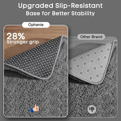 Ophanie 5x7 Area Rugs for Living Room Grey, Fluffy Shag Large Fuzzy Plush Soft Rug, Gray Shaggy Floor Big Carpets for Bedroom Nursery, Kids Home Decor Aesthetic with Over 99 pcs Pile fibers