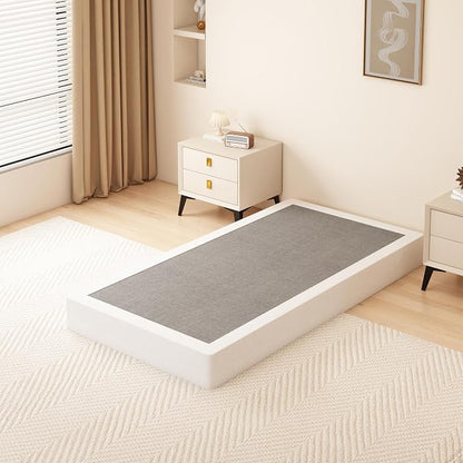 DORITRON 7 Inch Twin Size Box Spring, 1500lbs Heavy Duty Box Spring Twin Bed Base Metal Mattress Foundation, Easy Assembly, Noise Free