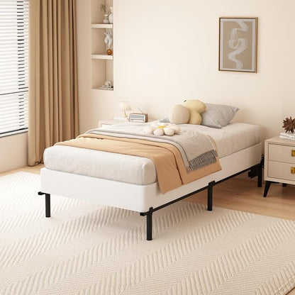 DORITRON 7 Inch Twin Size Box Spring, 1500lbs Heavy Duty Box Spring Twin Bed Base Metal Mattress Foundation, Easy Assembly, Noise Free