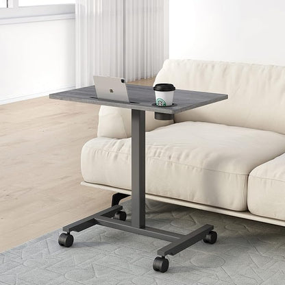 Lorell Height-Adjustable Mobile Desk