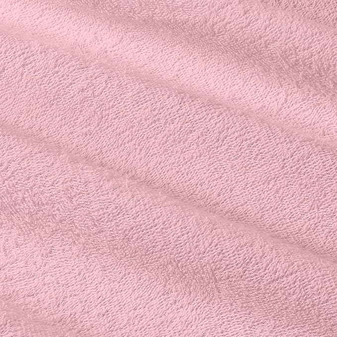 Utopia Bedding Waterproof Mattress Protector, Premium Terry Mattress Cover 200 GSM, Breathable, Fitted Style with Stretchable Pockets (Pink, Crib)