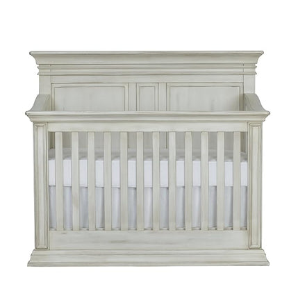 Baby Cache Vienna 4 in 1 Convertible Crib, Antique White
