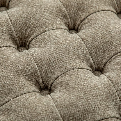 60.2" Storage Bench, End of Bed Storage Benches, Chenille Fabric Upholstered Ottoman Bench with Safety Hinge for Living Room Entryway Bedroom Hallway