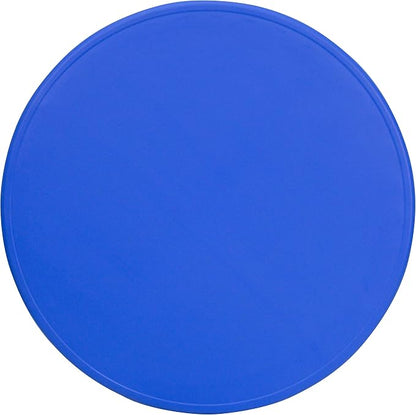 Flash Furniture Wren 45'' Round Blue Plastic Height Adjustable Activity Table
