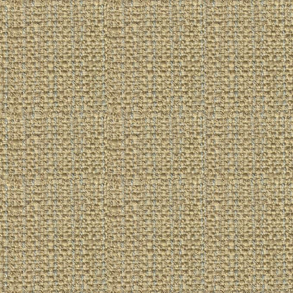 HomePop 25" Button Tufted Round Storage Ottoman - Tan & Cream Tweed