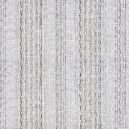 HomePop 18" Square Tufted Storage Ottoman - Gray Striped Pattern