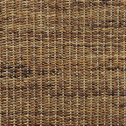 Crosley Furniture Serena Handwoven Natural Fiber Rattan Bed Headboard, Banana Leaf, Queen
