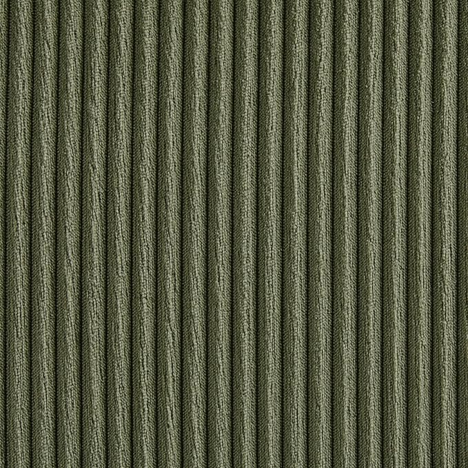 Topeakmart Corduroy Recliner Sofa Mid-Century Recliner Chair Single Reclining Chair Upholstered Sofa for Living Room Bedroom Home Theater Dark Green