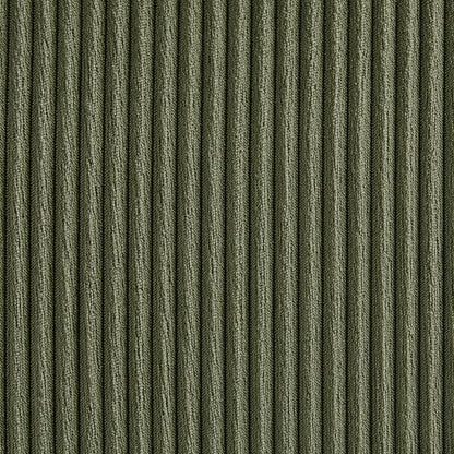 Topeakmart Corduroy Recliner Sofa Mid-Century Recliner Chair Single Reclining Chair Upholstered Sofa for Living Room Bedroom Home Theater Dark Green