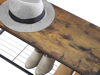 Whitmor Modern Industrial Entryway Bench